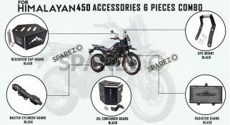 Royal Enfield 5 Pcs Accessories Combo Pack CP-3 Himalayan 450